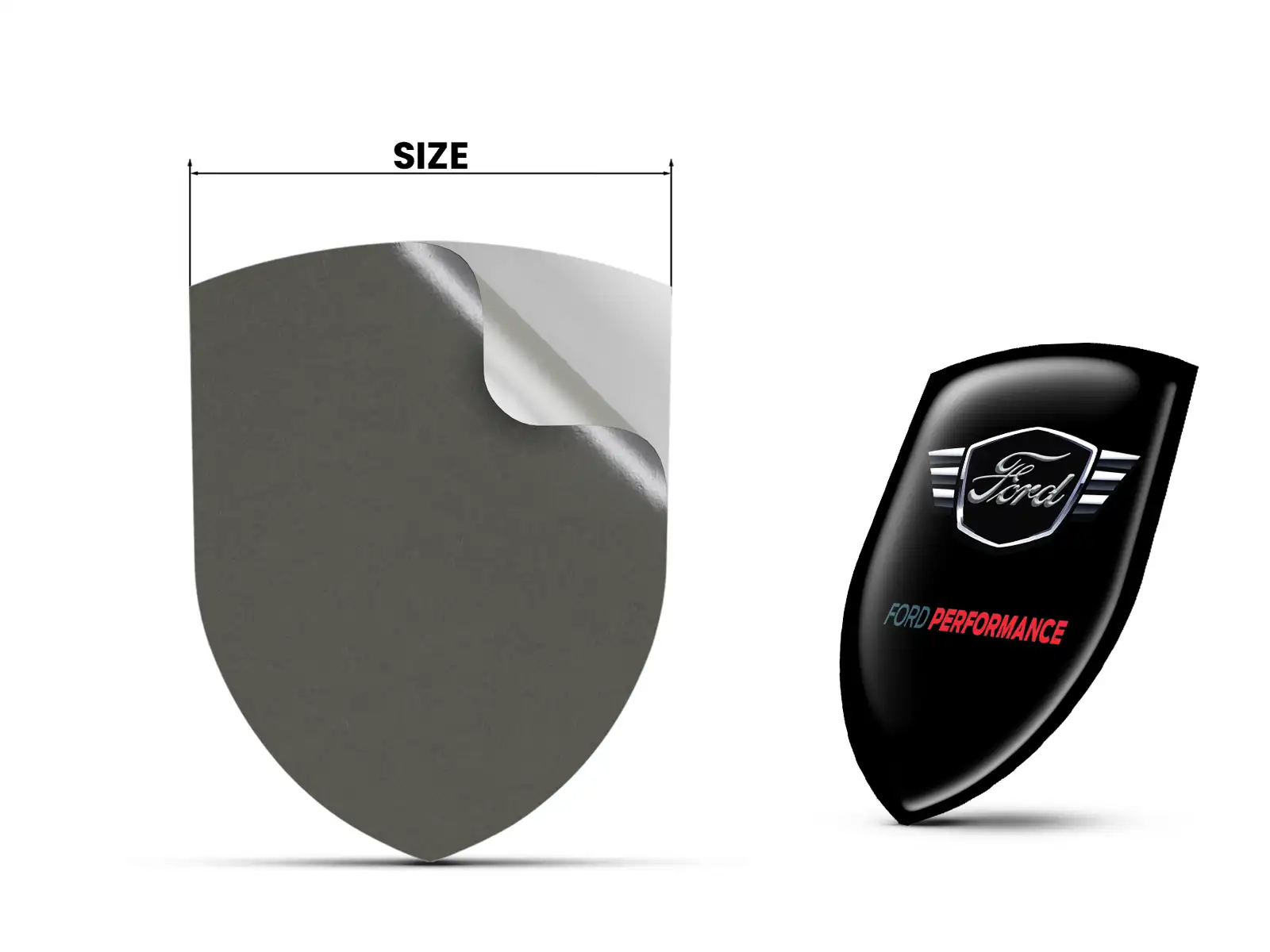 Ford Pegatinas Parabrisas Resistentes Universal Alta Calidad